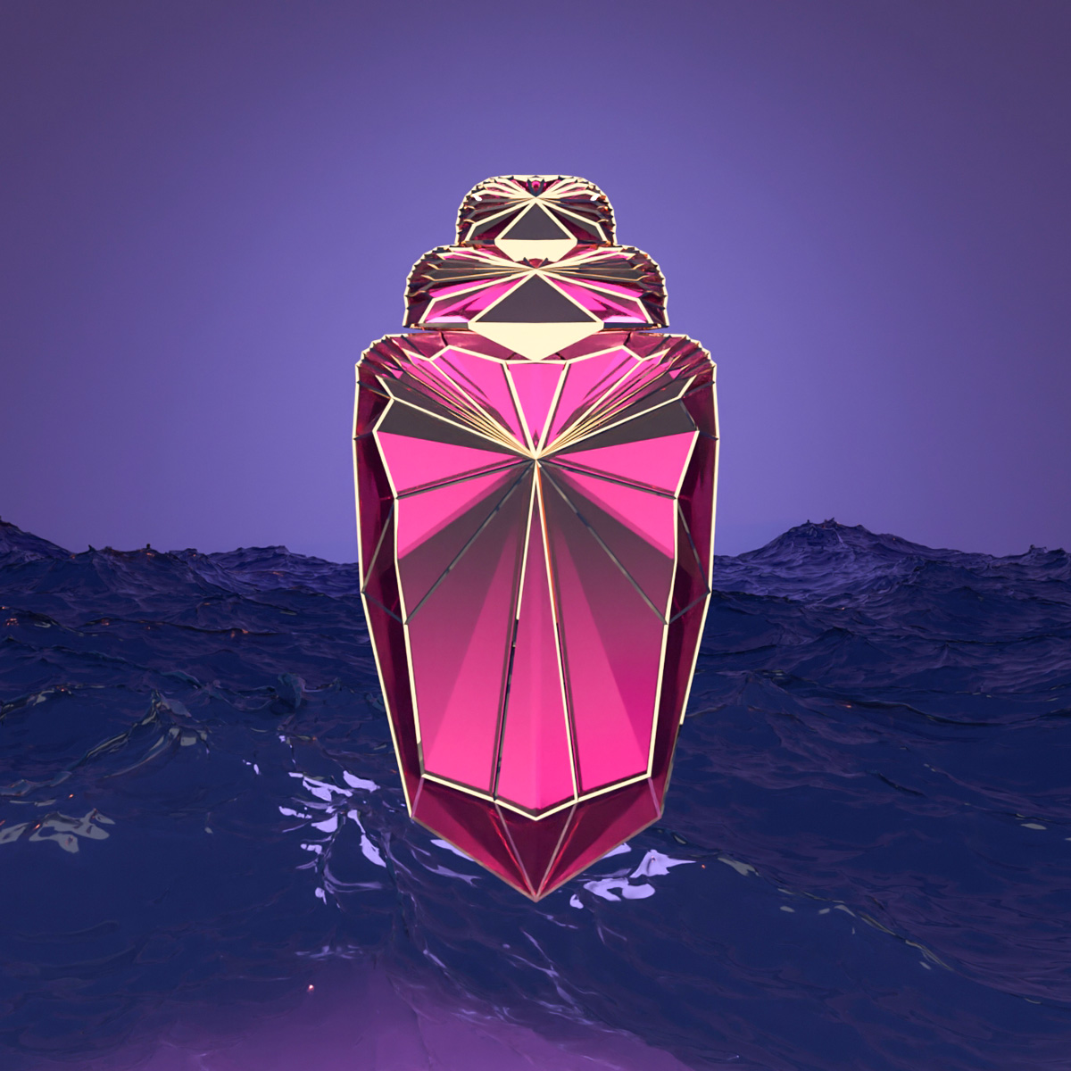 Poseidon perfume bottle