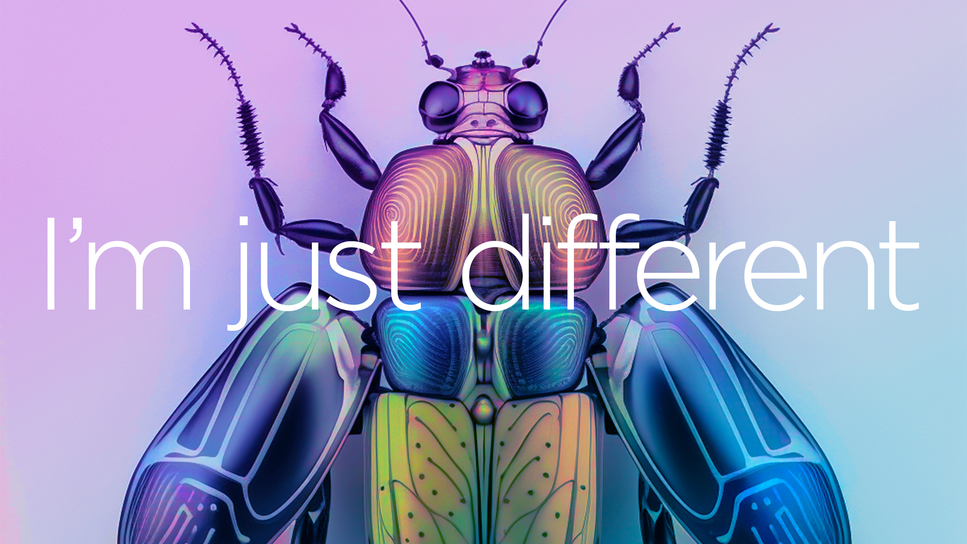 Cover artwork for "I'm just different" by Boris Rio